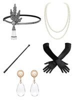 Gold Gatsby’s Party Accessories 5Pcs Set