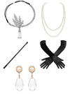 Gold Gatsby’s Party Accessories 5Pcs Set