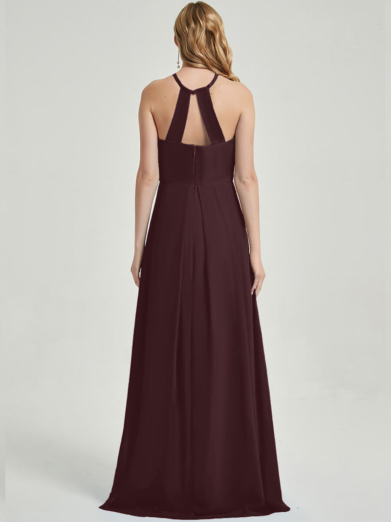 Cabernet Chiffon Bridesmaid Dress Sarah