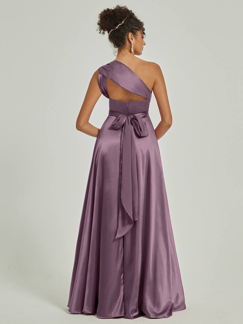 NZ Bridal Convertible Satin Wisteria Infinity bridesmaid dresses JS30218 Winnie Wisteria b