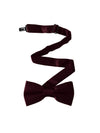 NZ Bridal Neckties Men Bow Tie Kids Cabernet