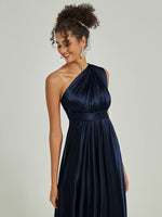 NZ Bridal Satin bridesmaid dresses JS30218 Winnie Dark Navy c