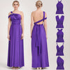 Royal Purple Wrap Dresses NZ Bridal Convertible Bridesmaid Dress One Dress Endless possibilities