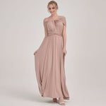 [Final Flaw Sale] Infinity Wrap Bridesmaid Dress Convertible Gown