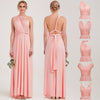 Pink Gown Gown Infinity Wrap Dresses NZ Bridal Convertible Bridesmaid Dress One Dress Endless possibilities