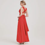 Red Infinity Wrap Dresses NZ Bridal Convertible Bridesmaid Dress One Dress Endless possibilities