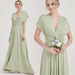 SilverSage Infinity Wrap Dresses NZ Bridal Convertible Bridesmaid Dress One Dress Endless possibilities