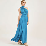 Water Blue Infinity Wrap Dresses NZ Bridal Convertible Bridesmaid Dress One Dress Endless possibilities