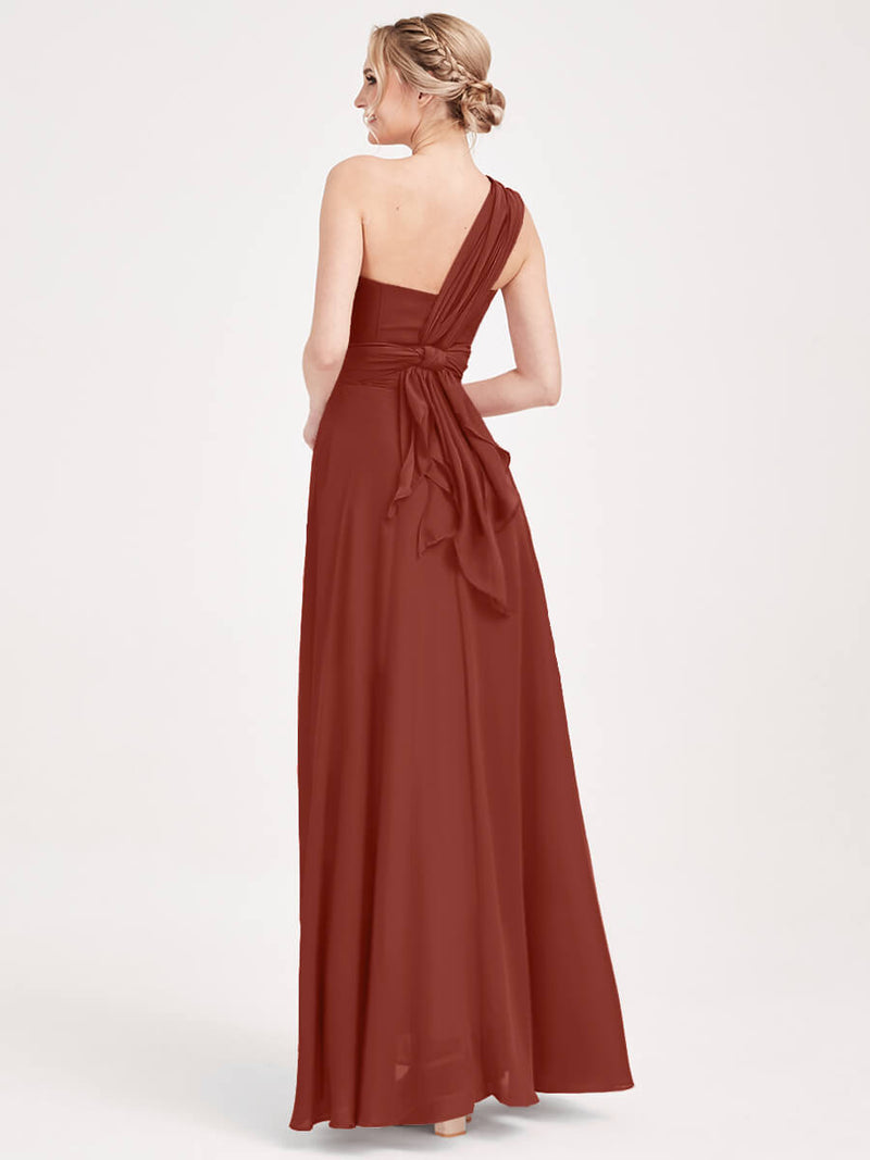 Cinnamon Rose CONVERTIBLE Chiffon Bridesmaid Dress-CHRIS