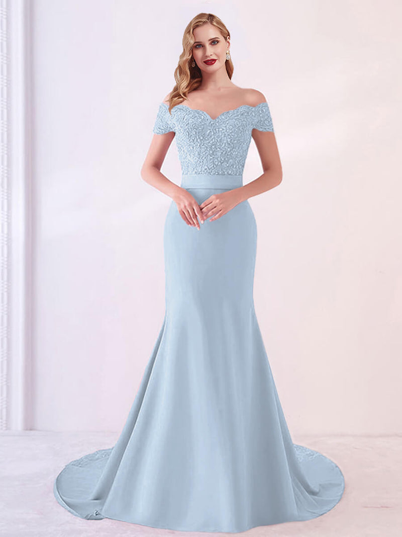 NZBridal Bridal Party Dress Party Gown NZB001 Cornflower Blue a