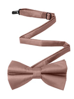 NZ Bridal Neckties Men Bow Tie Adult Dusty Pink