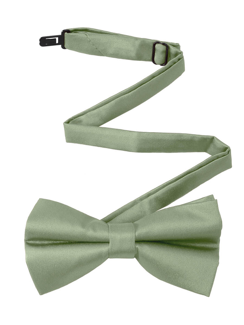 NZ Bridal Neckties Men Bow Tie Adult Sage Green