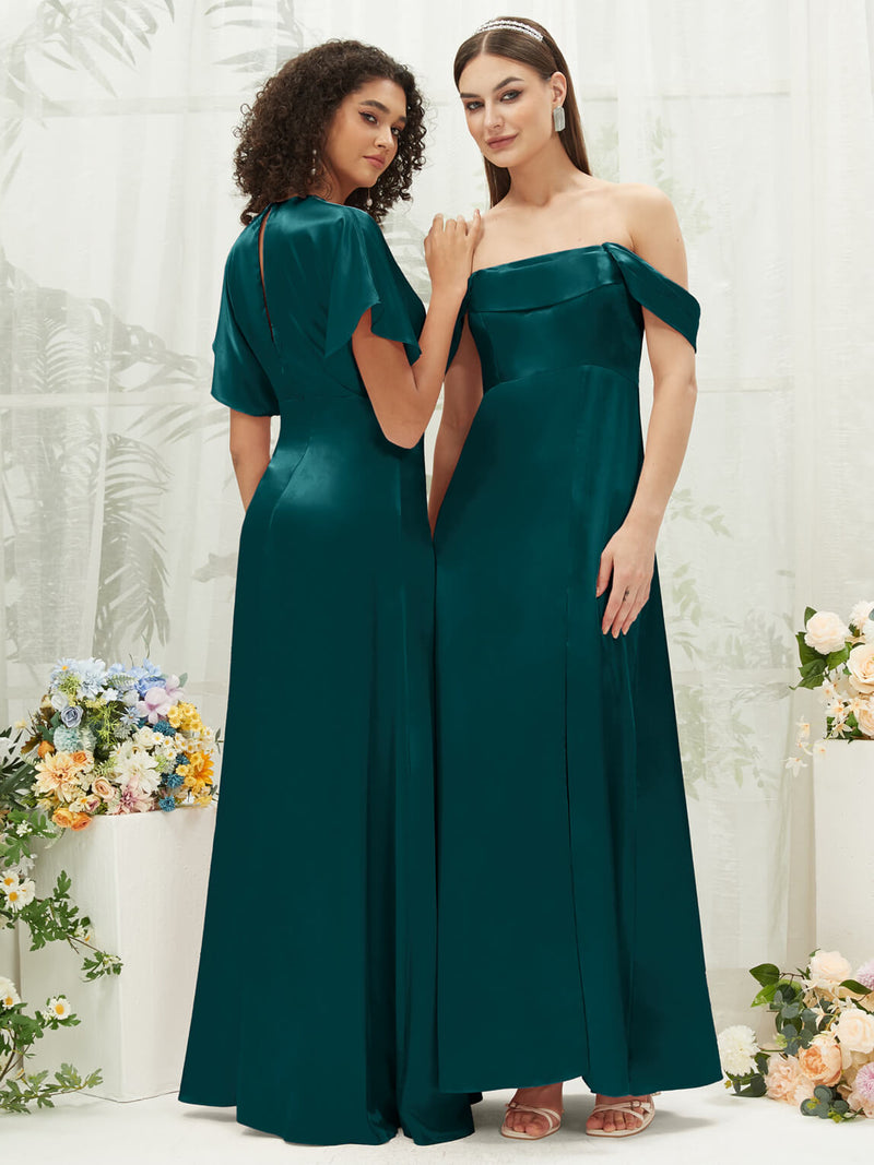 NZBridal Satin bridesmaid dresses BG30301 Jesse Peacock g1