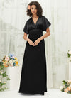 NZBridal Satin bridesmaid dresses BG30301 Jesse Black d