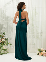 NZBridal Satin bridesmaid dresses R30517 Athena Peacock b