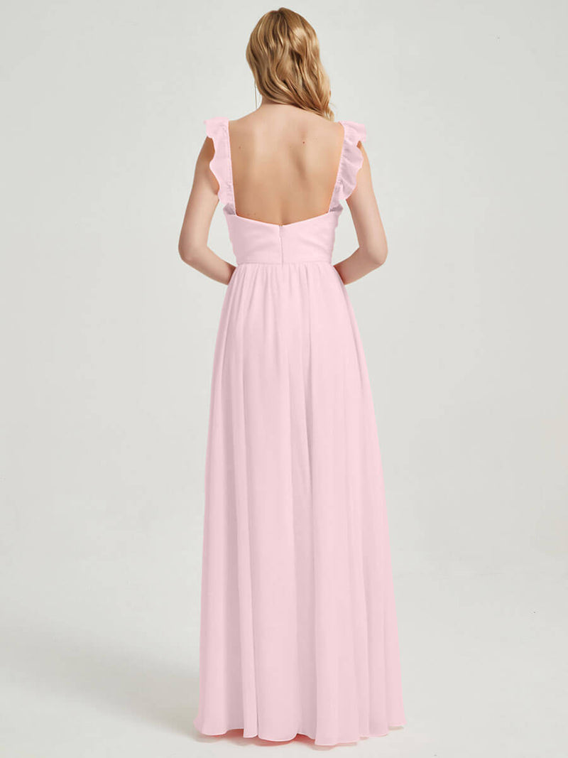 Blush CONVERTIBLE Chiffon Bridesmaid DressWynne