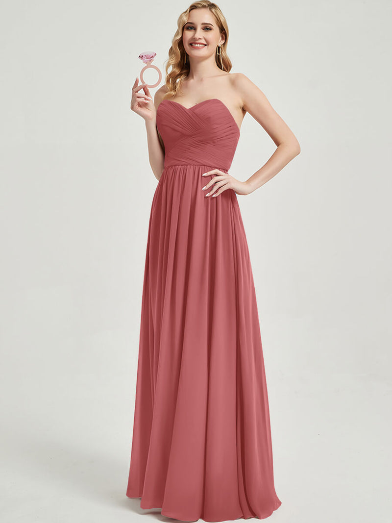 Desert Rose CONVERTIBLE Chiffon Bridesmaid Dress