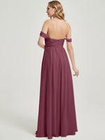 CONVERTIBLE and Pocket Chiffon Bridesmaid Dress Kennedy