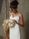 NZ Bridal  Crepe Sweetheart Mermaid Wedding Dress with Chapel Train Eva
