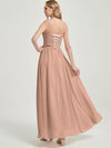 English Rose Sleeveless Bridesmaid Dress-Flori