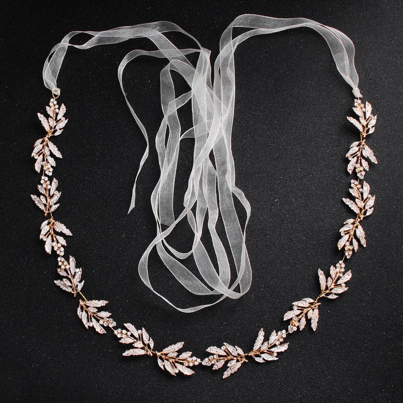 Generic New Accessories Korean Simple Daily Accessories Dignified  Rhinestone All-Match Waist Chain Bridal Wedding Dress Girdle Belt @ Best  Price Online