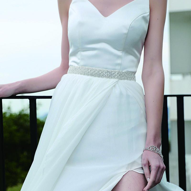 Worn To Love Hand-studded Sashes Wedding Dress Jewelry Diamond Waist Chain Body Chain Bridal Accessories
