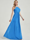 Water Blue Chiffon Bridesmaid Dress Sarah