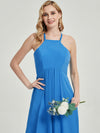 Water Blue Chiffon Bridesmaid Dress Sarah