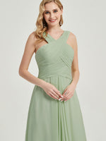 Desert Rose Chiffon Bridesmaid Kaytlyn