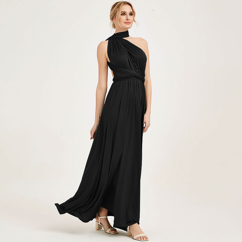 Black Infinity Bridesmaid Dress in + 31 Colors