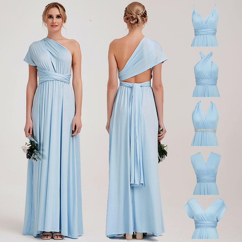 Cornflower Blue Infinity Bridesmaid Dress in + 31Colors