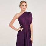 Dark Purple Infinity Bridesmaid Dress in +31Colors