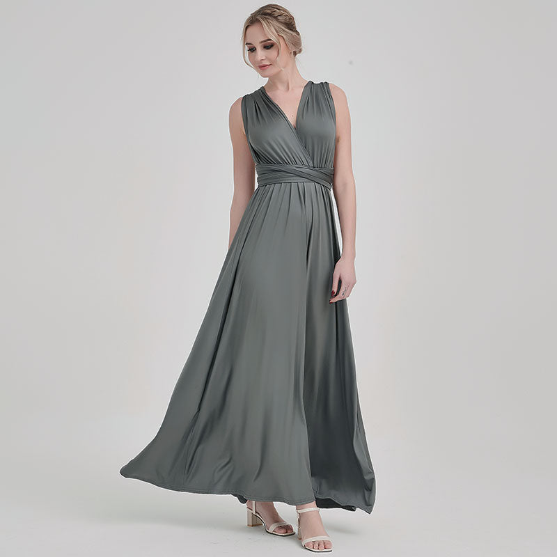 Grey Infinity Bridesmaid Dress in +31 Colors