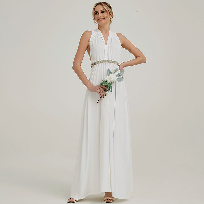 Off White Infinity Bridesmaid Dress in + 31 Colors 