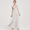 Silver Gray  Infinity Bridesmaid Dress in +31 Colors