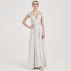 Silver Gray  Infinity Bridesmaid Dress in +31 Colors