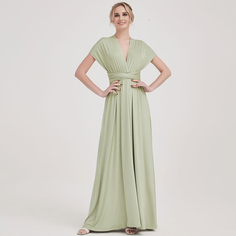 Sage Green Infinity Bridesmaid Dress in + 31 Colors