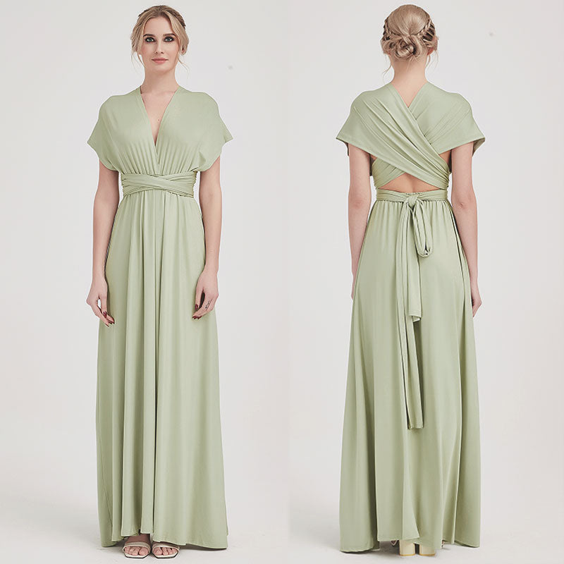Sage Green Infinity Bridesmaid Dress in + 31 Colors