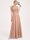 English Rose CONVERTIBLE Chiffon Bridesmaid Dress-CHRIS