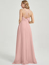 Dusty Pink Chiffon Bridesmaid Dress - Paloma