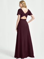 Caberent Empire Bridesmaid Dress With A-line Silhouette