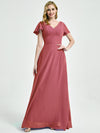 Empire Bridesmaid Dress With A-line Silhouette