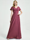 Empire Bridesmaid Dress With A-line Silhouette