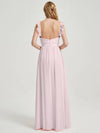 Pale Rose CONVERTIBLE Chiffon Bridesmaid Dress-Wynne