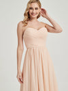 Pearl Pink CONVERTIBLE Chiffon Bridesmaid Dress-Kennedy