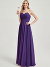 Royal Purple CONVERTIBLE Chiffon Bridesmaid Dress