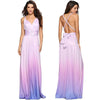 worn to love Gradient Lilac infinity bridesmaid dresses endless way wrap maxi dress  on sale boho convertible dresses +40 Colors
