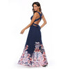 Printed Floral Infinity Bridesmaid Dress in + 4 Colors